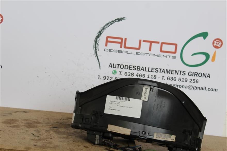 RECAMBIO para Mercedes E 300 3.0 TD 130Kw (1998)