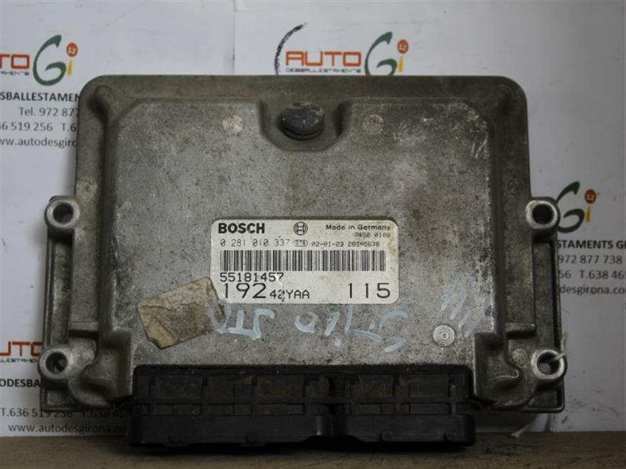 RECAMBIO para Fiat Stilo 1.9 JTD (2002)