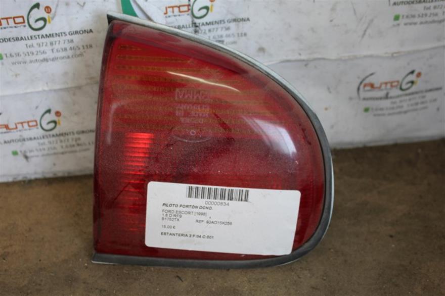RECAMBIO para Ford Escort 1.8 G RFS (1998)