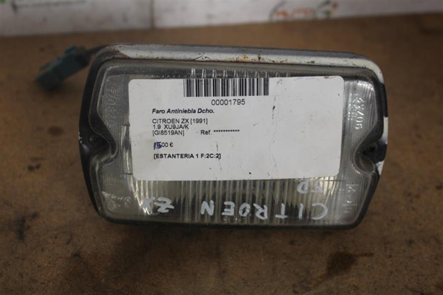RECAMBIO para Citroen Zx 1.9 G 93,50Kw (1991)