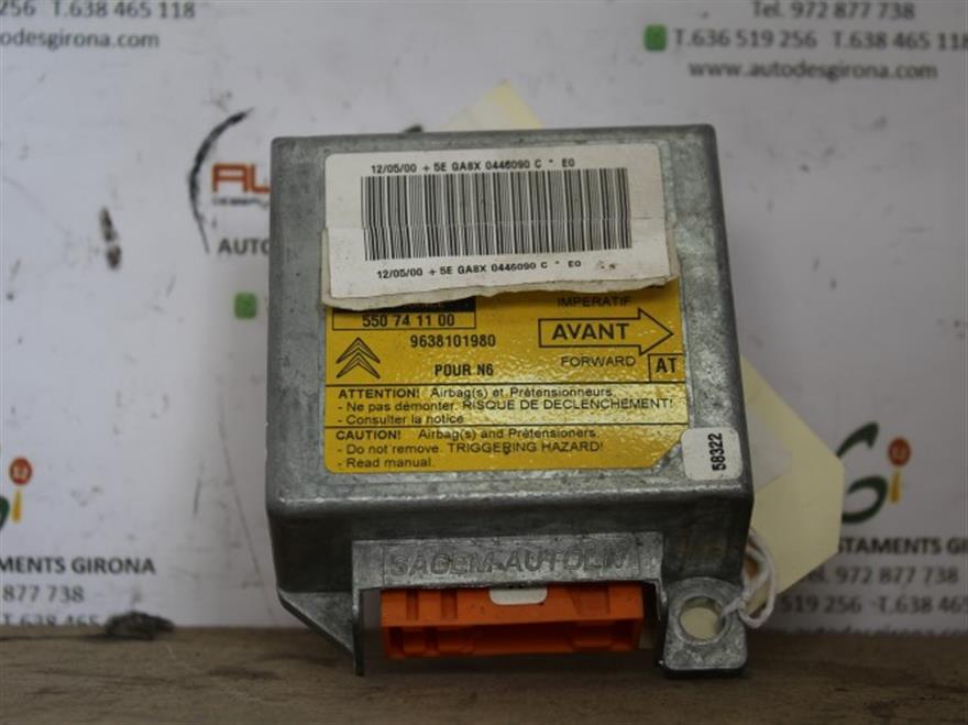 RECAMBIO para Citroen Xsara 1.6 G 65Kw (2000)
