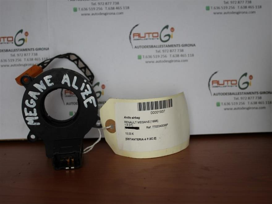 RECAMBIO para Renault Megane Scenic 1.9 DTI 0Kw (1998)