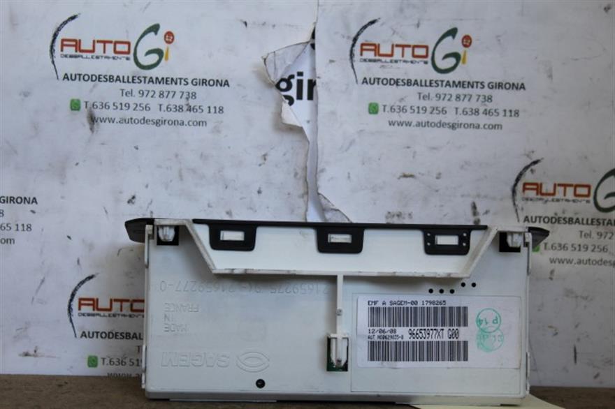 RECAMBIO para Peugeot 206 1.4 G 55Kw (2001)