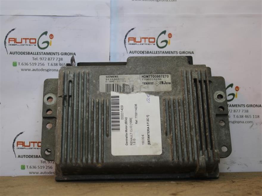 RECAMBIO para Renault Clio 1.6 G (1999)