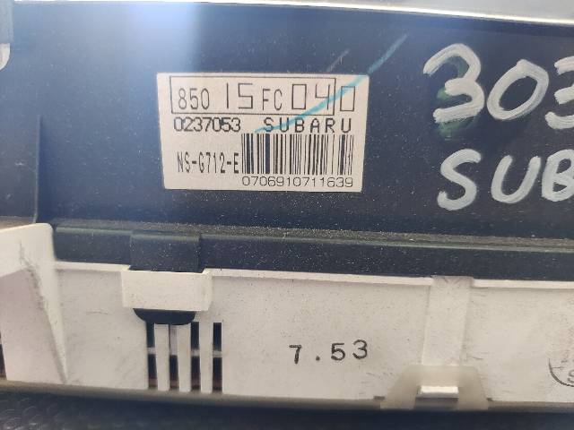 RECAMBIO para Subaru Forester 2.0 G 92Kw (2001)