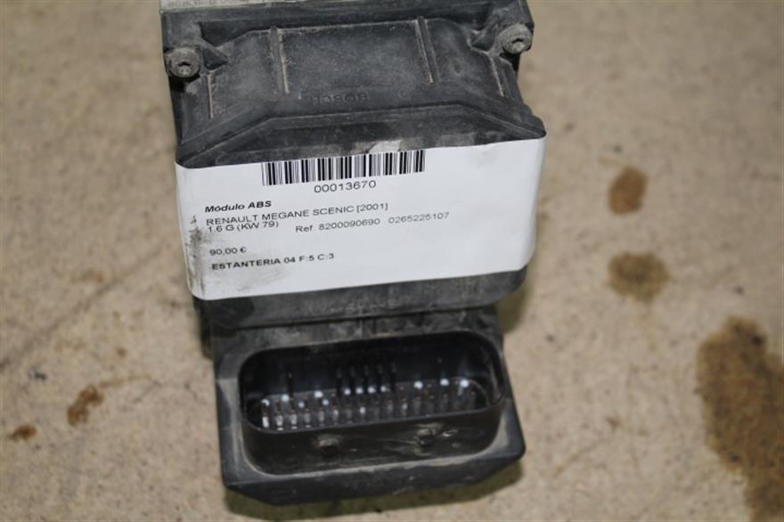 RECAMBIO para Renault Megane Scenic 1.6 G 79Kw (2001)
