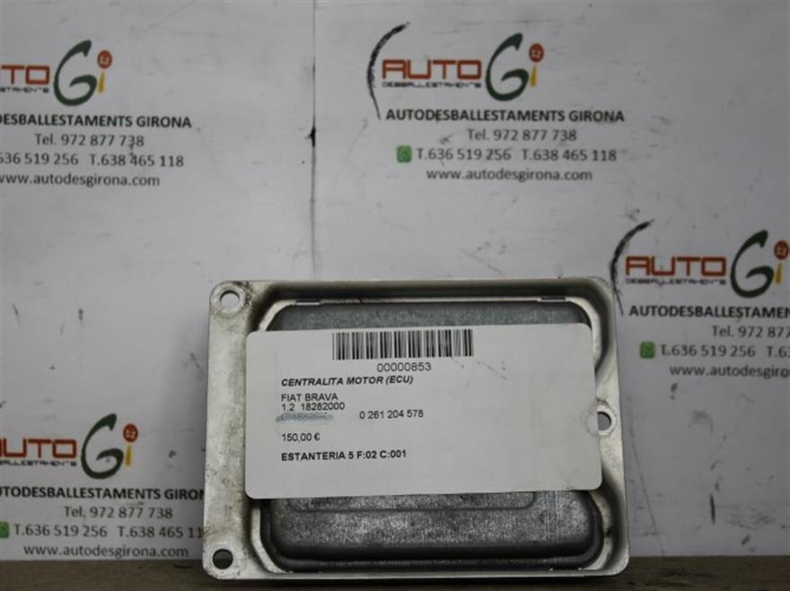 RECAMBIO para Fiat Brava 1.2 G 60Kw (1998)