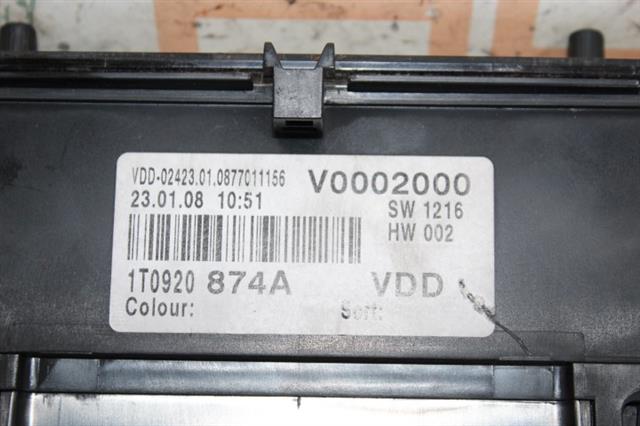 RECAMBIO para Volkswagen Touran 1.9 TDI 77Kw (2008)