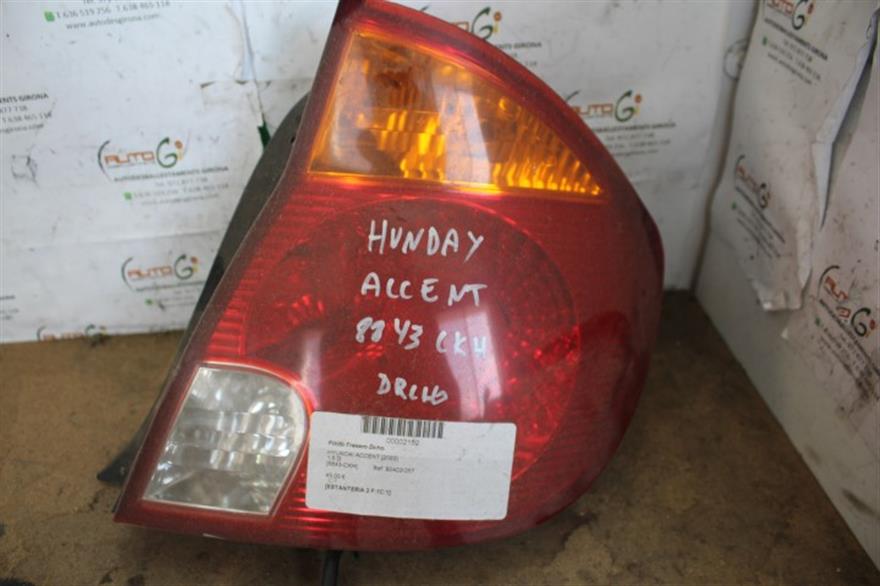 RECAMBIO para Hyundai Accent 1.5 CRDI ACCENT-II 60,30Kw (2003)