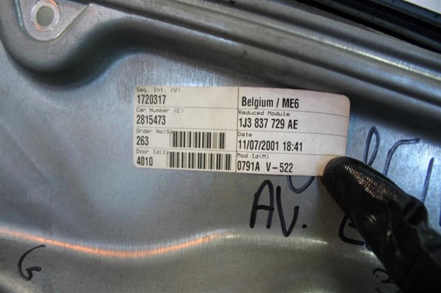 RECAMBIO para Volkswagen Golf 1.9 TDI GOLF IV 81Kw (2001)