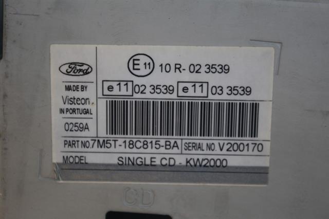 RECAMBIO para Ford Focus 1.8 TDCI 85Kw (2007)