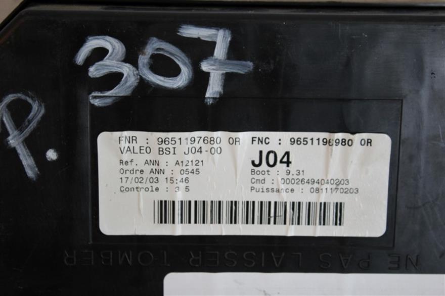 RECAMBIO para Peugeot 307 2.0 HDI (2003)