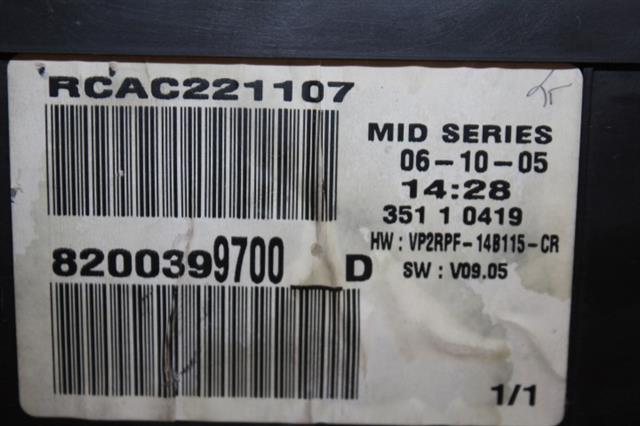 RECAMBIO para Renault Megane 1.9 DCI MEGANE II 96Kw (2006)