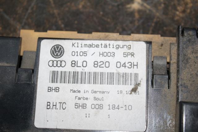 RECAMBIO para Audi  A3 1.9 TDI 8L 74Kw (2001)