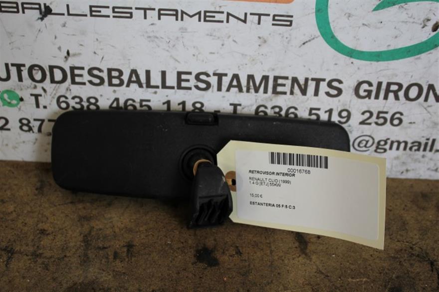 RECAMBIO para Renault Clio 1.4 G 55Kw (1999)