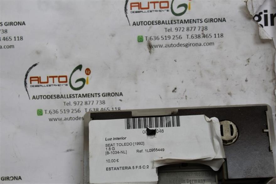 RECAMBIO para Seat Toledo 1.8 G (1992)