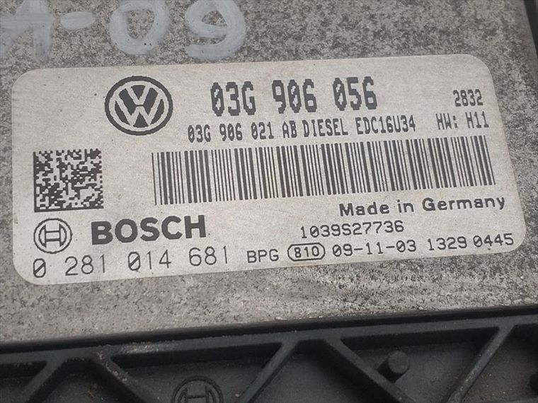 RECAMBIO para Volkswagen Touran 1.9 TDI 77Kw (2010)
