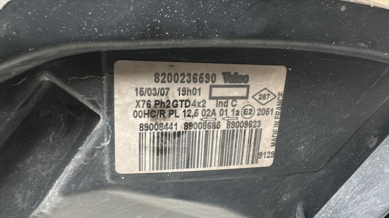 RECAMBIO para Renault Kangoo 1.5 DCI 45Kw (2007)