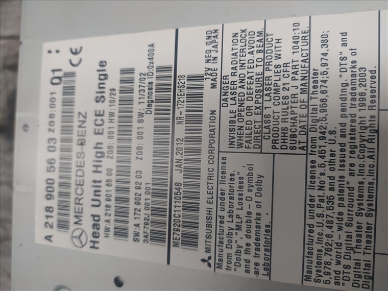 RECAMBIO para Mercedes Cls 350