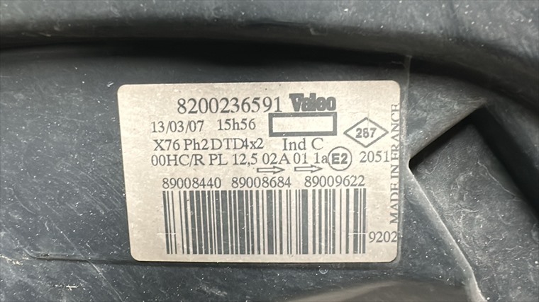 RECAMBIO para Renault Kangoo 1.5 DCI 45Kw (2007)