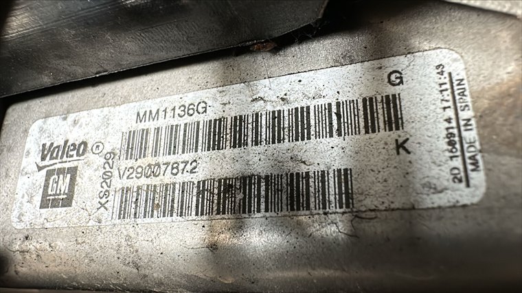 RECAMBIO para Opel Meriva 1.6 CTDI 77Kw (2014)