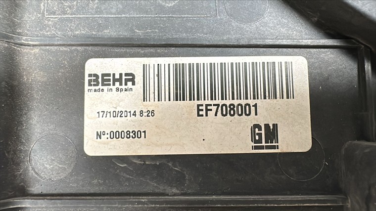 RECAMBIO para Opel Meriva 1.6 CTDI 77Kw (2014)