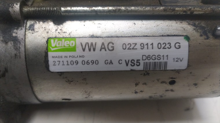 RECAMBIO para Volkswagen Golf 1.4 GASOLINA VI 90Kw (2010)
