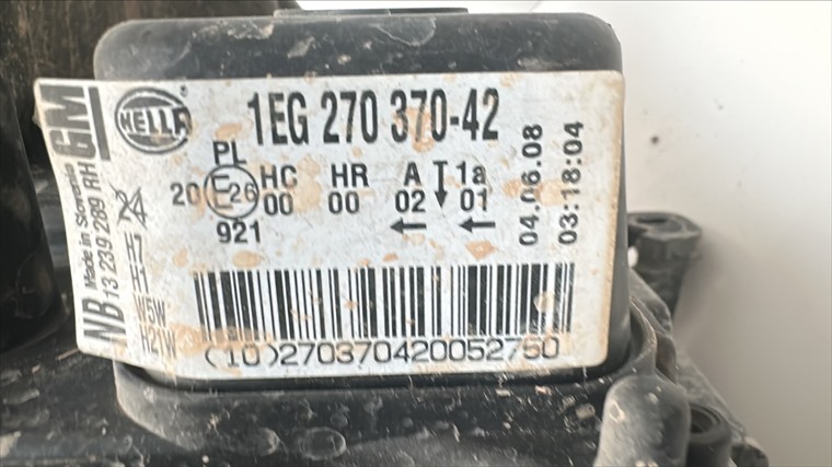 RECAMBIO para Opel Astra 1.6 GASOLINA H 85Kw (2008)