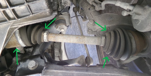 Palier Delantero Izquierdo