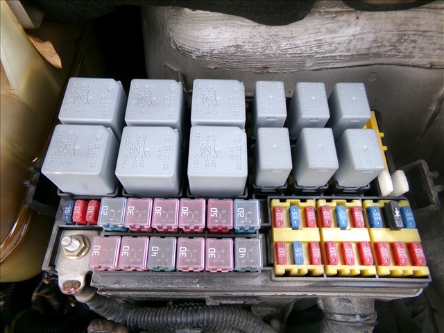 Caja Reles y Fusibles