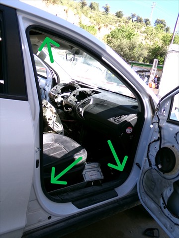 Goma Contorno Puerta Delantera Derecha