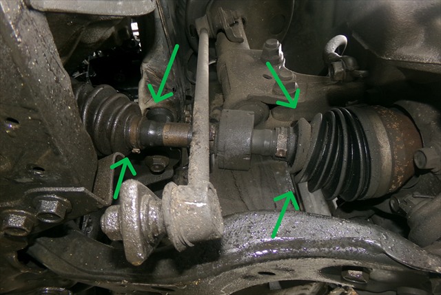 Palier Delantero Izquierdo