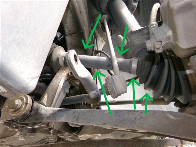 Palier Delantero Izquierdo