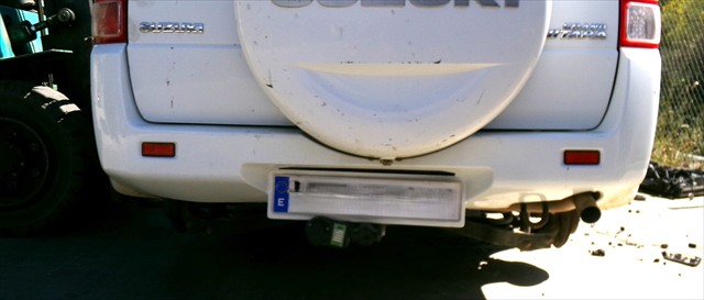 Paragolpes Trasero