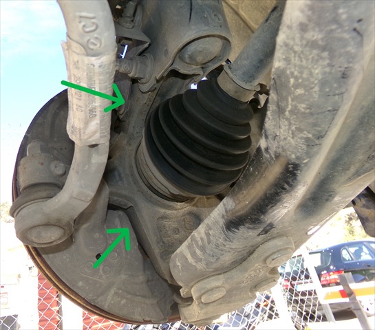 Mangueta Delantera Izquierda