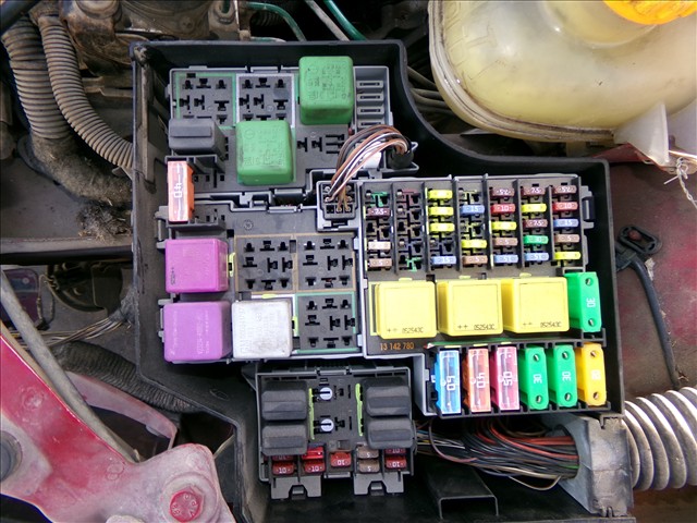 Caja Reles y Fusibles