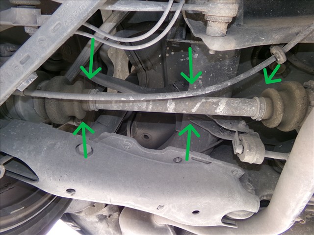 Palier Trasero Derecho