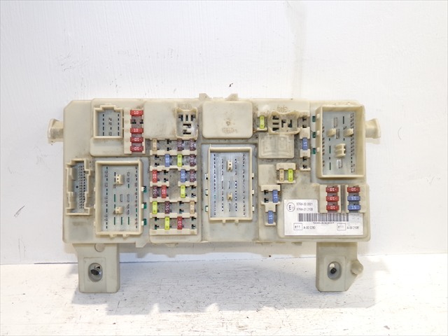 Caja Reles y Fusibles