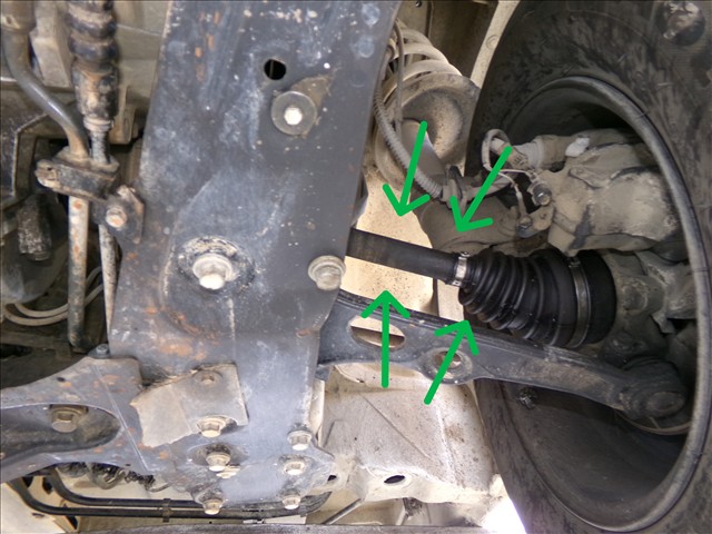 Palier Delantero Izquierdo