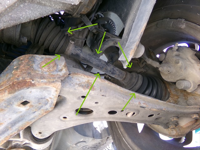 Palier Delantero Izquierdo