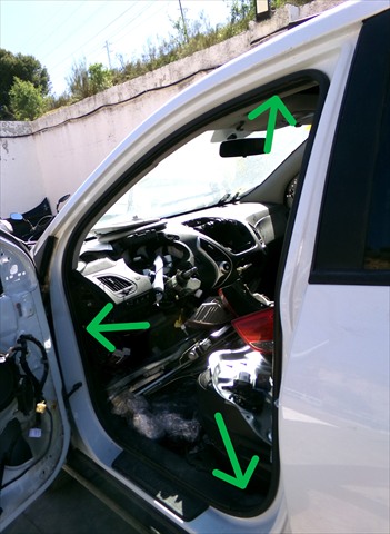 Goma Contorno Puerta Delantera Izquierda