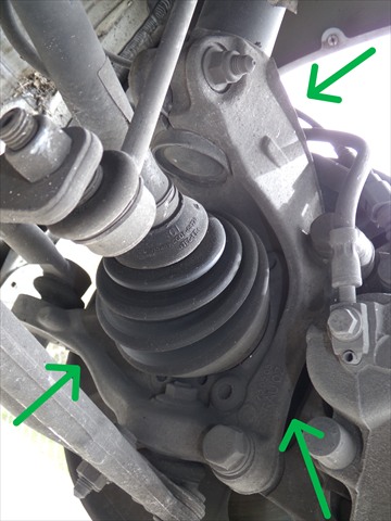 Mangueta Delantera Izquierda