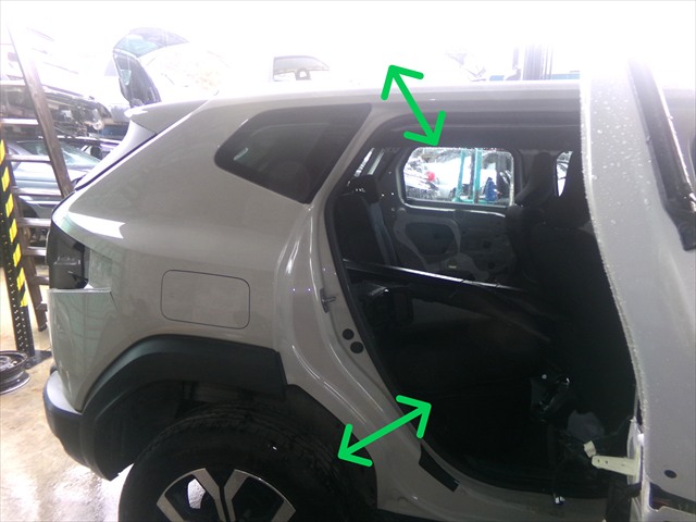 Corte Aleta Trasera Derecha