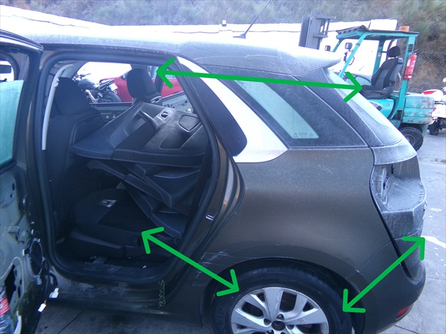 Corte Aleta Trasera Izquierda