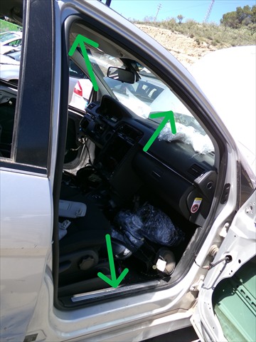 Goma Contorno Puerta Delantera Derecha