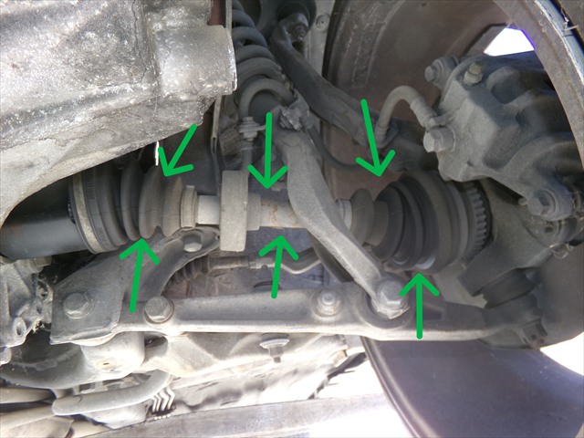 Palier Delantero Izquierdo