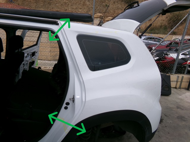 Corte Aleta Trasera Izquierda