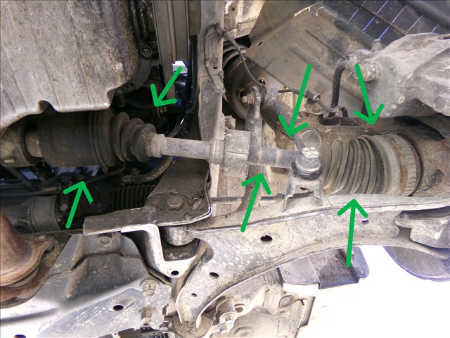 Palier Delantero Izquierdo