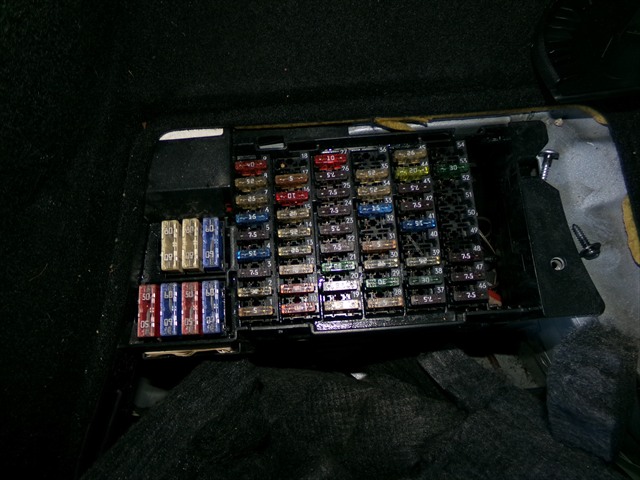 Caja Reles y Fusibles