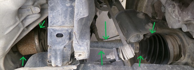 Palier Delantero Izquierdo